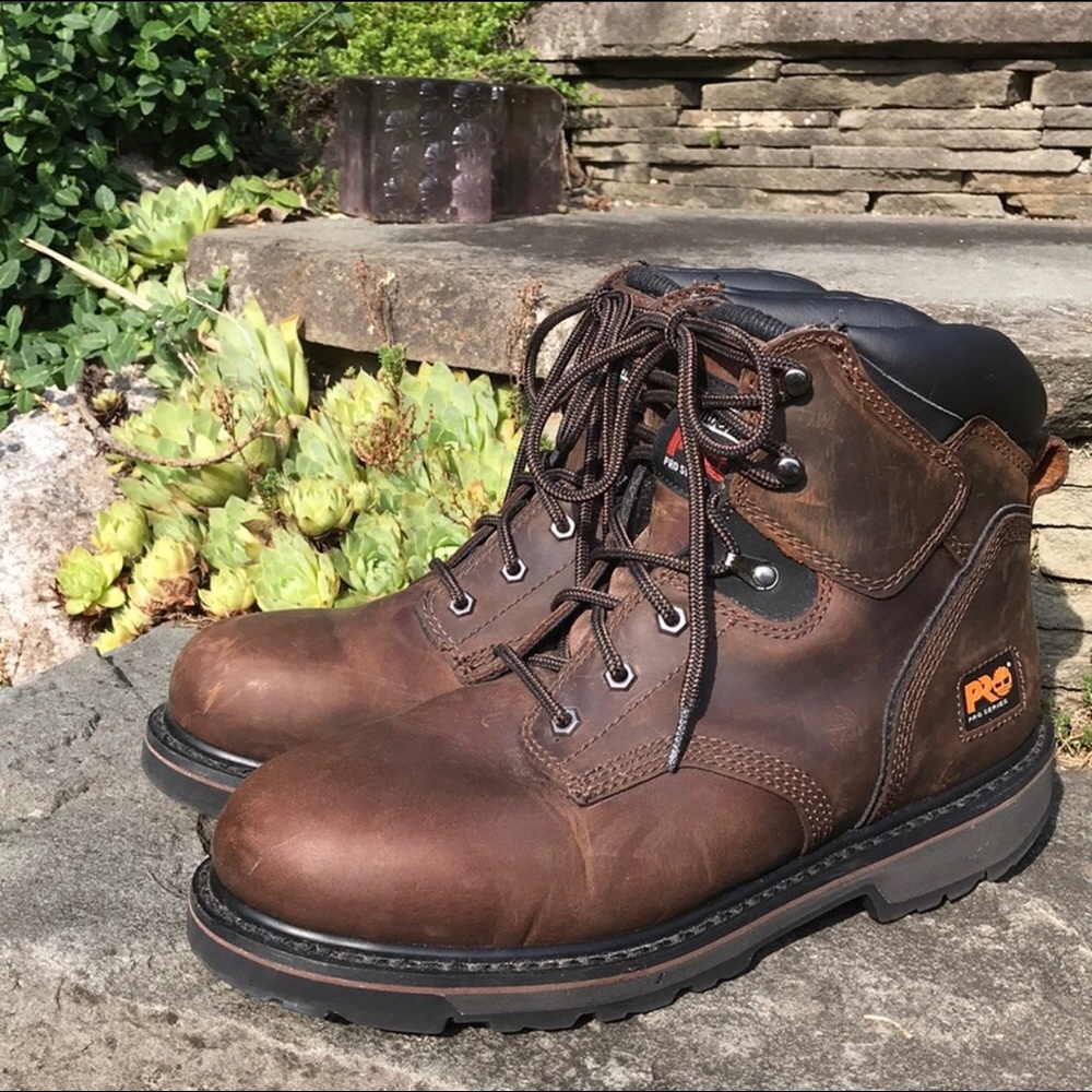 Timberland ProSeries Steel-toe Workboots.